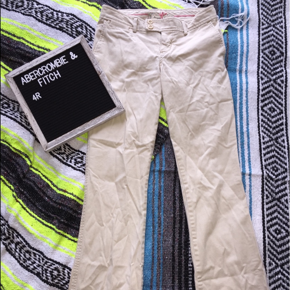 Vintage Abercrombie & Fitch khaki pants